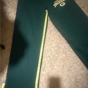 NFL Green Bay Packers Dark Green Sweatpants with Logo